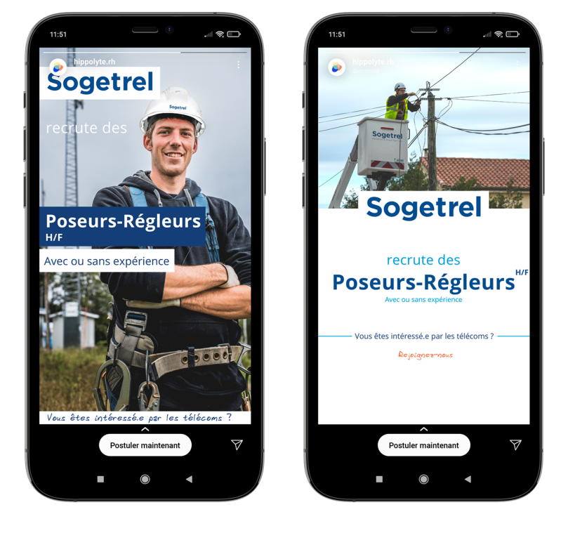 Sogetrel - Recrutement réseaux sociaux